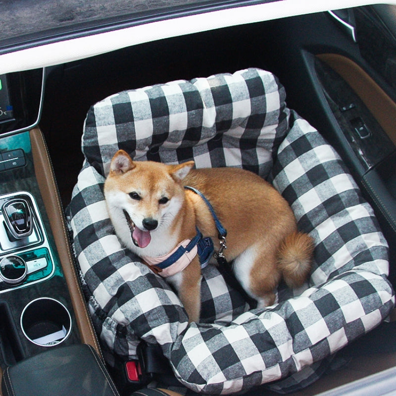 Portable Leisure Outing Pet Bolster Large Dog Car