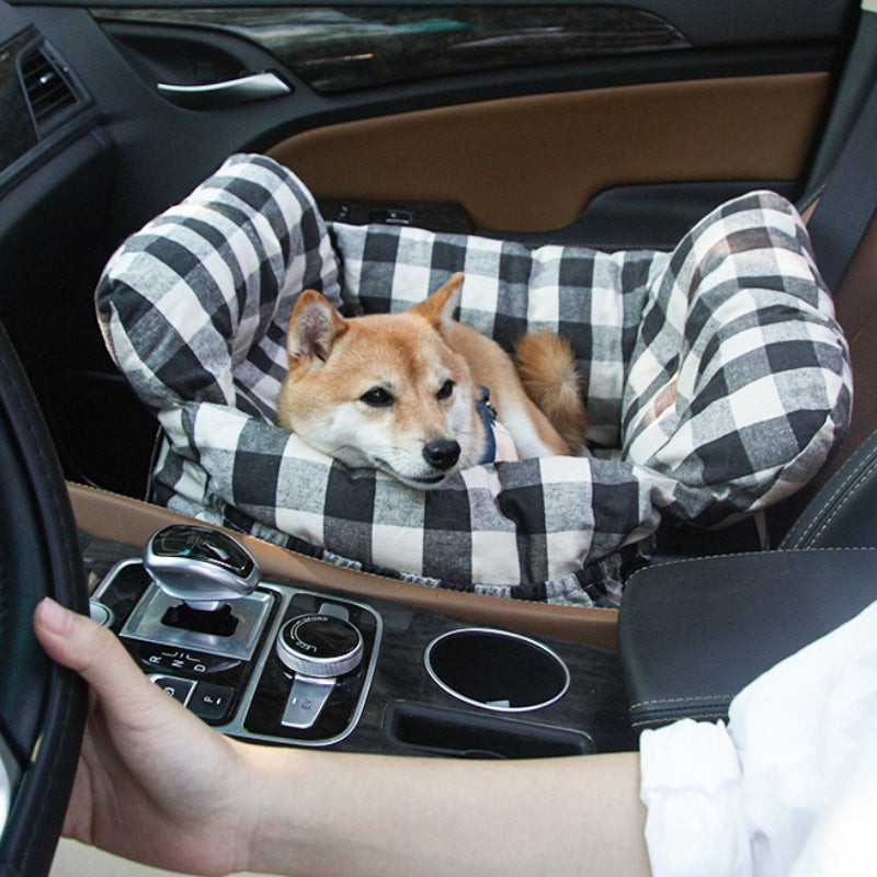 Portable Leisure Outing Pet Bolster Large Dog Car