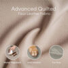 Deluxe Faux Leather & Plush Removable Orthopedic D
