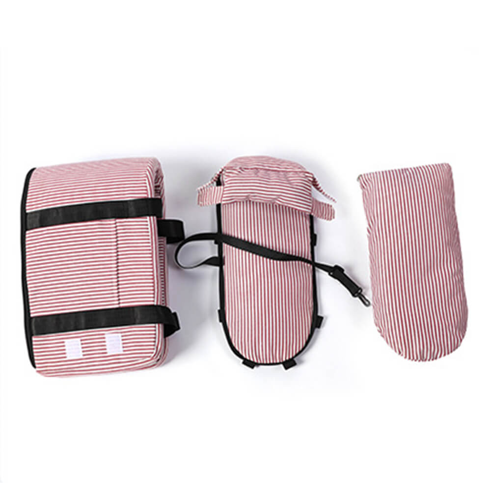 Stylish Plaid Portable Travel Dog Car Safety Seat