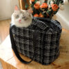Soft Tweed Luxury Checkered Lightweight Dog & Cat 