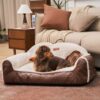 Classic Cozy Cushioning Pillow Bolster Dog Sofa Be