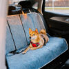 Waterproof Striped Chenille Pet Car Seat Protector