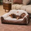 Classic Cozy Cushioning Pillow Bolster Dog Sofa Be