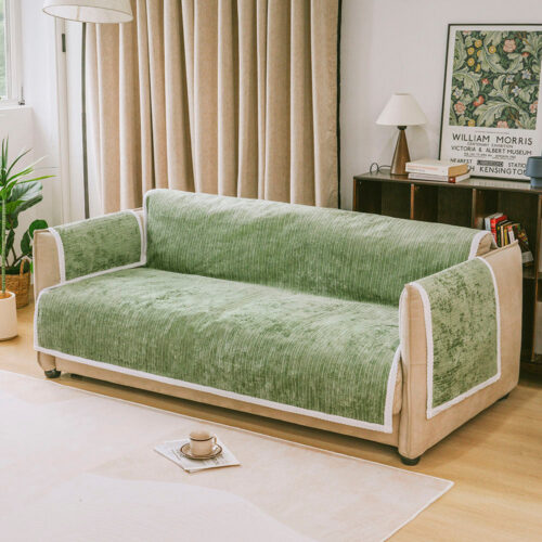 All-Season Anti-Slip Striped Pet Rug Furniture Pro