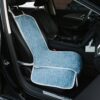 Waterproof Striped Chenille Pet Car Seat Protector