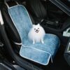 Waterproof Striped Chenille Pet Car Seat Protector