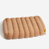 Large Washable Creamy Cozy Flat Dog Beds - Cheesec
