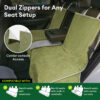 Waterproof All-season Stain-Resistant Dog Car Seat