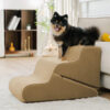 Multifunctional 2-in-1 Foldable Dog Stairs with Ra