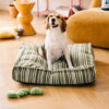 Sustainable Storage Pouf Ottoman & Dog Bed - Funny