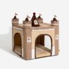 Cozy Orthopedic Kids Indoor Play Castle Bed Dog Te