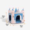 Christmas Snow House Cozy Warmth Large Dog House