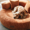 Luxe Diamond Velvet Removable Orthopedic Donut Dog