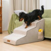 Non-slip All-season Extra Wide Portable Dog Stairs