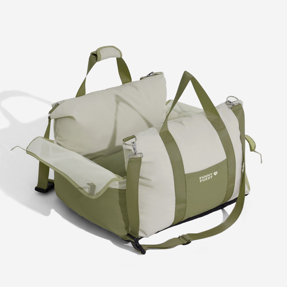 Waterproof Breathable Dog Booster Car Seat- Pup Ro