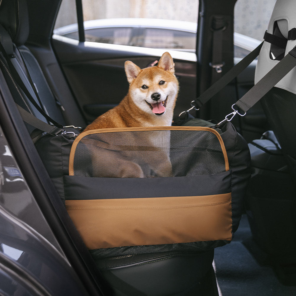 Waterproof Breathable Dog Booster Car Seat- Pup Ro