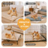 Fluffy Faux Rabbit Fur Washable Warm Pet Mat - Com