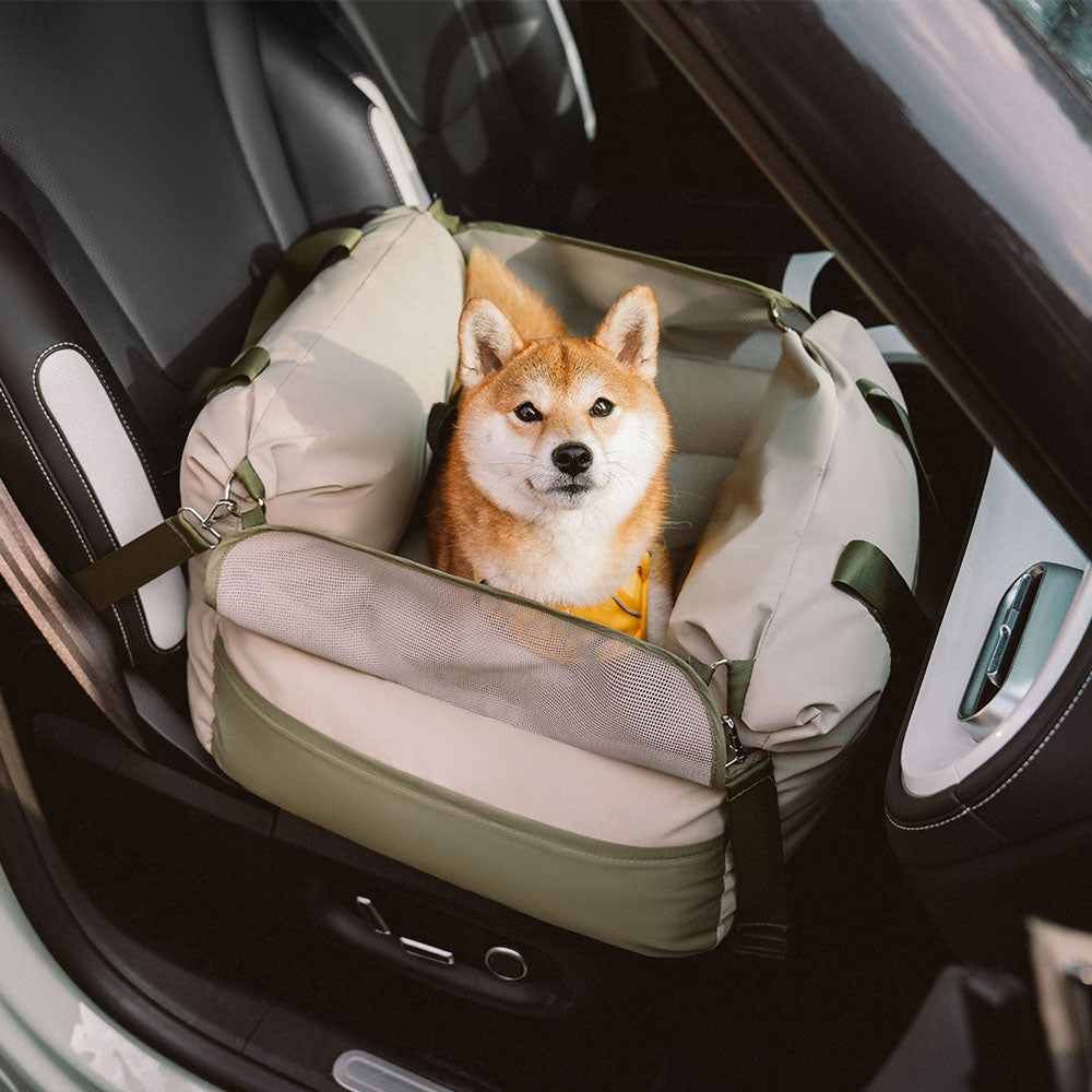 Waterproof Breathable Dog Booster Car Seat- Pup Ro