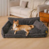 Large Washable Fluffy Orthopedic Soft Dog Pillow D