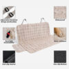 Fluffy Cozy Calming Pet Blanket Car Seat Protector