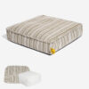 Sustainable Storage Pouf Ottoman & Dog Bed - Funny