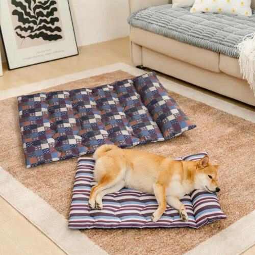 All-Season Breathable Double-Sided Neck Support Pillow Dog Bed