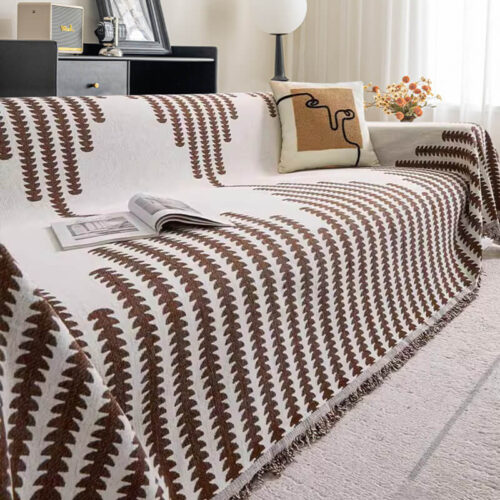 All-seasons Chenille Fabric Double-sided Anti-scra