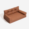 Luxe Faux Leather Foldable Orthopedic Large Dog Be