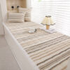 Cozy Chenille Striped Plush Sofa Protector Pet Mat