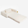Creamy Fluffy Orthopedic Human-Dog Bolster Bed - E