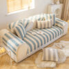 Cotton Linen Stripe Anti-scratch Furniture Protect