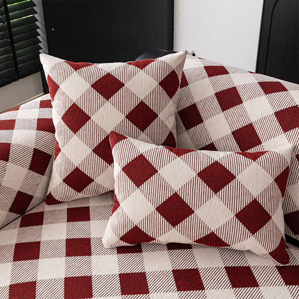 Diamond Chenille Scratch-resistant Sofa Protection