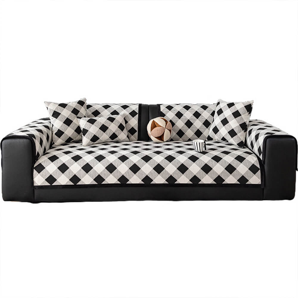 Diamond Chenille Scratch-resistant Sofa Protection