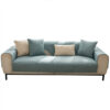 Minimalist Solid Color Breathable Faux Linen Couch