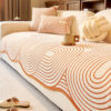 Modern Lines Chenille Artistic Sofa Protector Irre