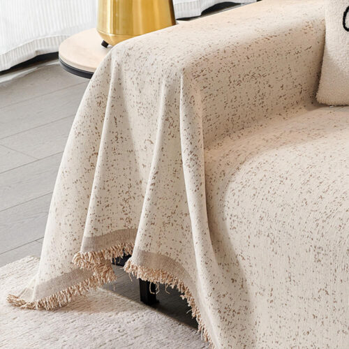 Modern Minimalist Chenille Full Coverage Anti-Cat 