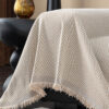 Premium Herringbone Chenille Fringe Full Coverage 