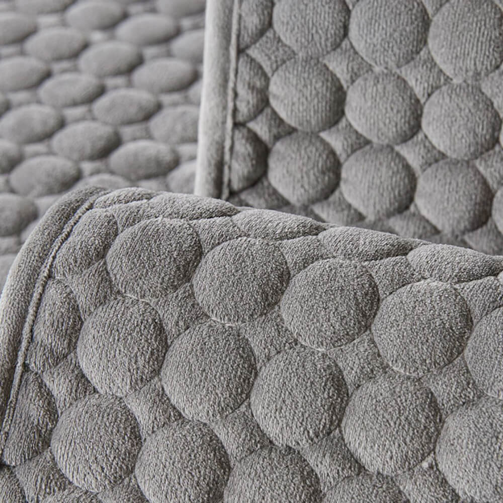 Round Quilted Suede Moisture-Absorbent Breathable
