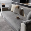 Round Quilted Suede Moisture-Absorbent Breathable