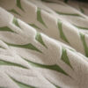 Textured Wheat Ear Pattern Jacquard Fleece Magic C