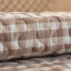 Retro Plaid Washed Cotton Wear-Resistant Non-Pilli