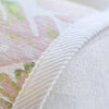 Chenille Romantic Botanical Design Comfortable Cou