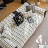 Elegant Checkered Jacquard Chenille All-Season Sof