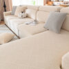 Diamond Jacquard Plush Full-Cover Stretch Couch Co