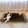 Faux Fleece & Suede Full Support Orthopedic Dog Be