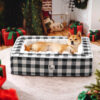 Festive Classic Tartan Cozy Dog Anti-Anxiety Calmi