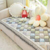 Floral Handmade Pure Cotton Protective Couch Cover