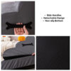 Adjustable Non-Slip Washable Soft Dog Stairs with 