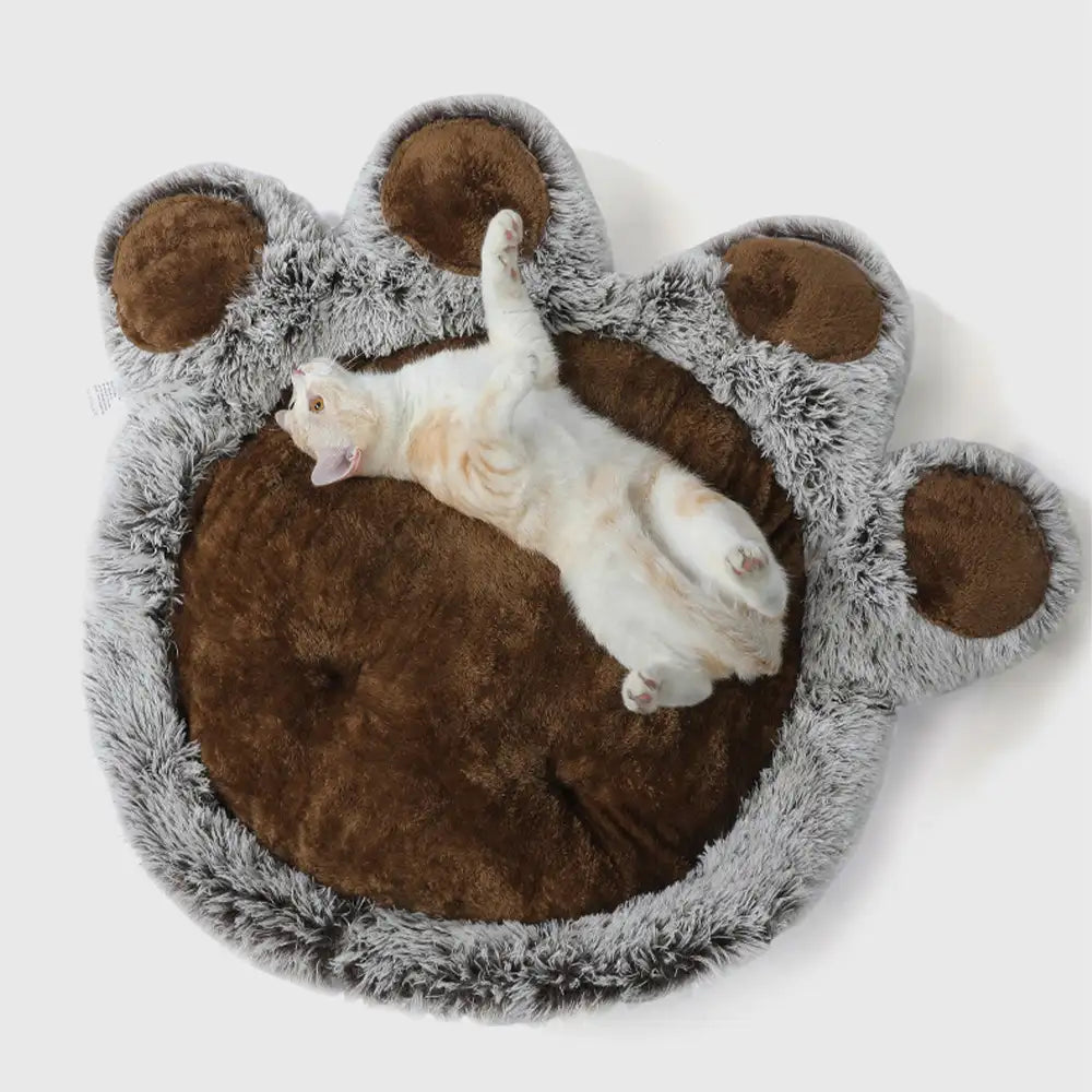 Bear Paw Plush Fluffy Comfortable Large Space Pet
